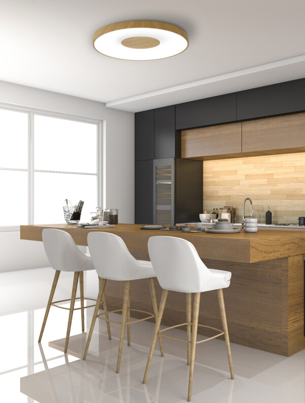 Mon plafonnier clignote ou reste légèrement allumé. Que puis-je faire ?